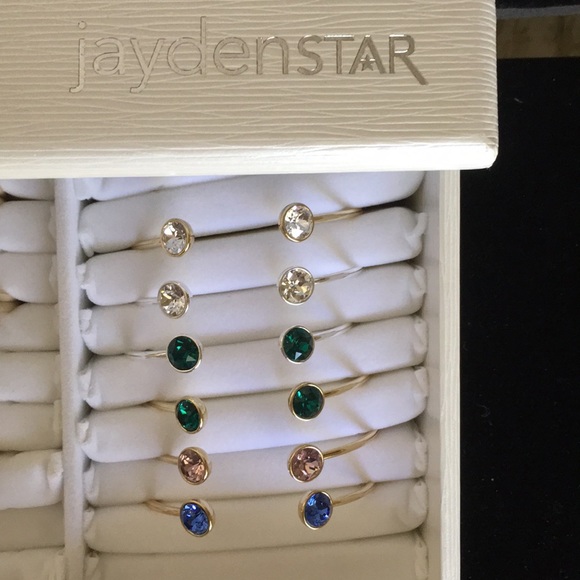 Jayden Star Jewelry-Birthstone Cuff-Bangle -NWT - Picture 2 of 5
